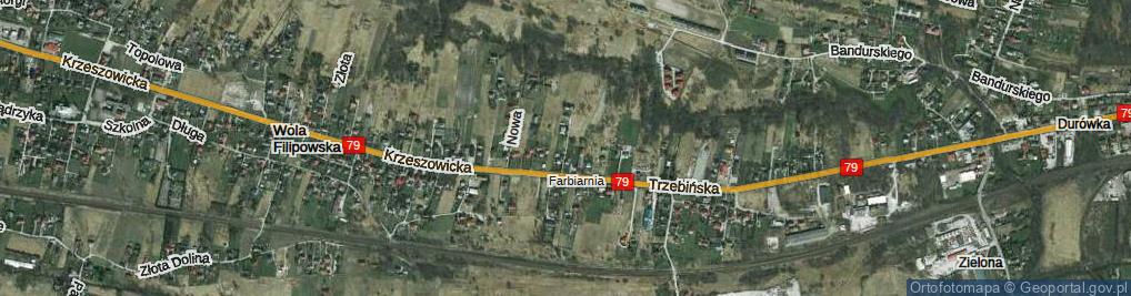 Zdjęcie satelitarne Ogrodowa ul.